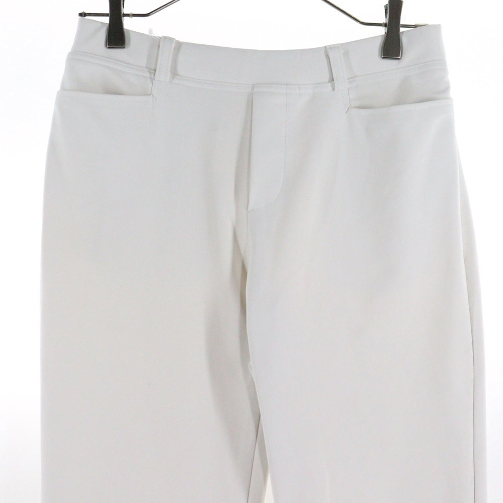 Provador(プロバドール) ストレッチ ストレートパンツ ホワイト レディース