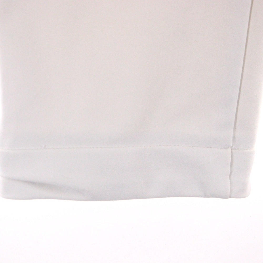 Provador(プロバドール) ストレッチ ストレートパンツ ホワイト レディース