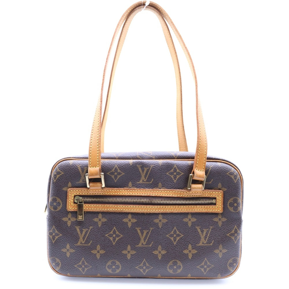 LOUIS VUITTON(ルイヴィトン) モノグラム シテMM レザーハンドバッグ ブラウン レディース M51182
