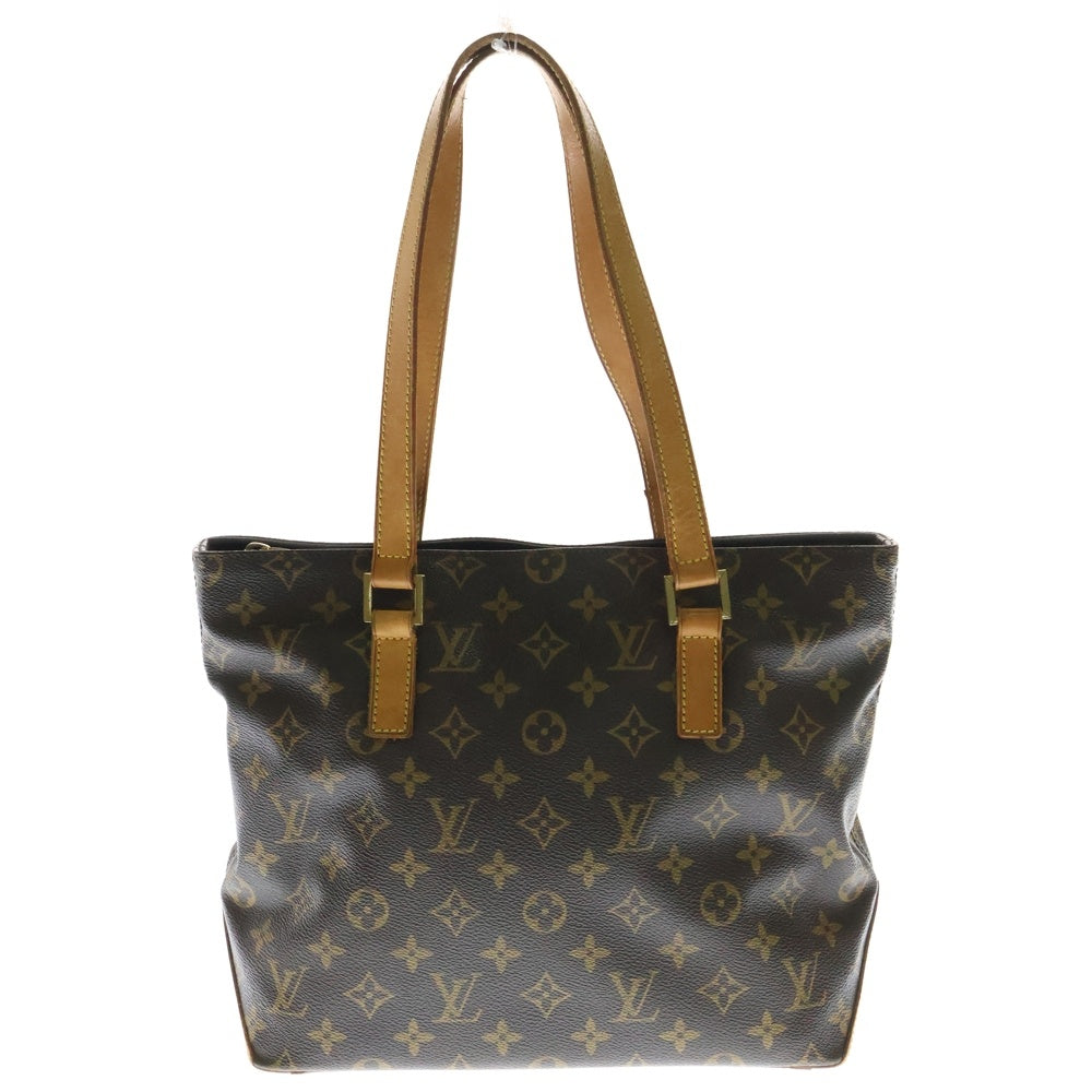 LOUIS VUITTON(ルイヴィトン) モノグラム カバピアノ レザートートバッグ ブラウン レディース M51148