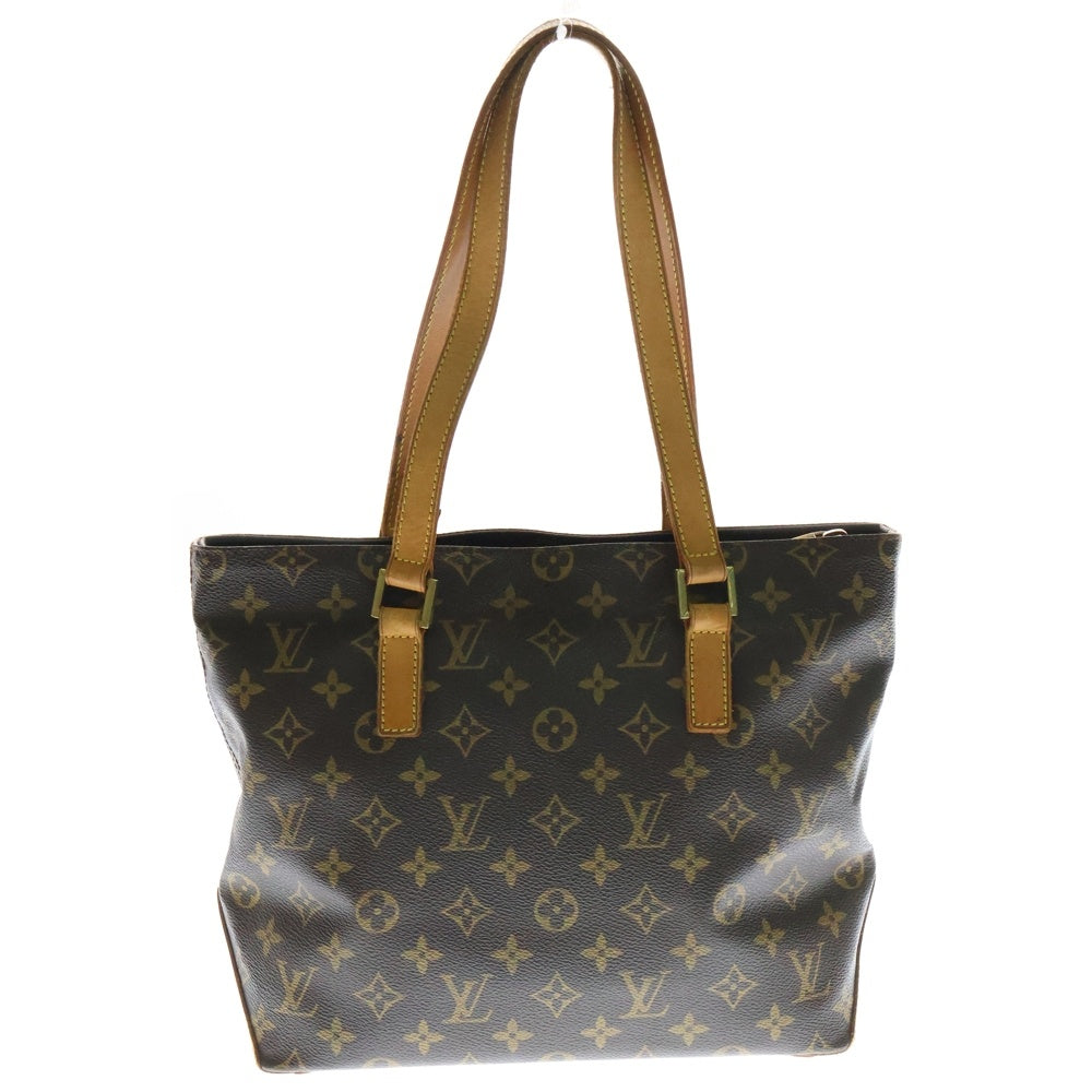 LOUIS VUITTON(ルイヴィトン) モノグラム カバピアノ レザートートバッグ ブラウン レディース M51148