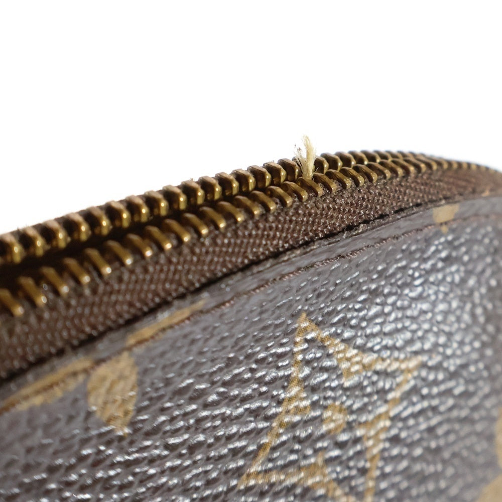 LOUIS VUITTON(ルイヴィトン) モノグラム ポシェット・コスメティック ポーチ ケース 収納 ブラウン ゴールド金具 PVC M47515