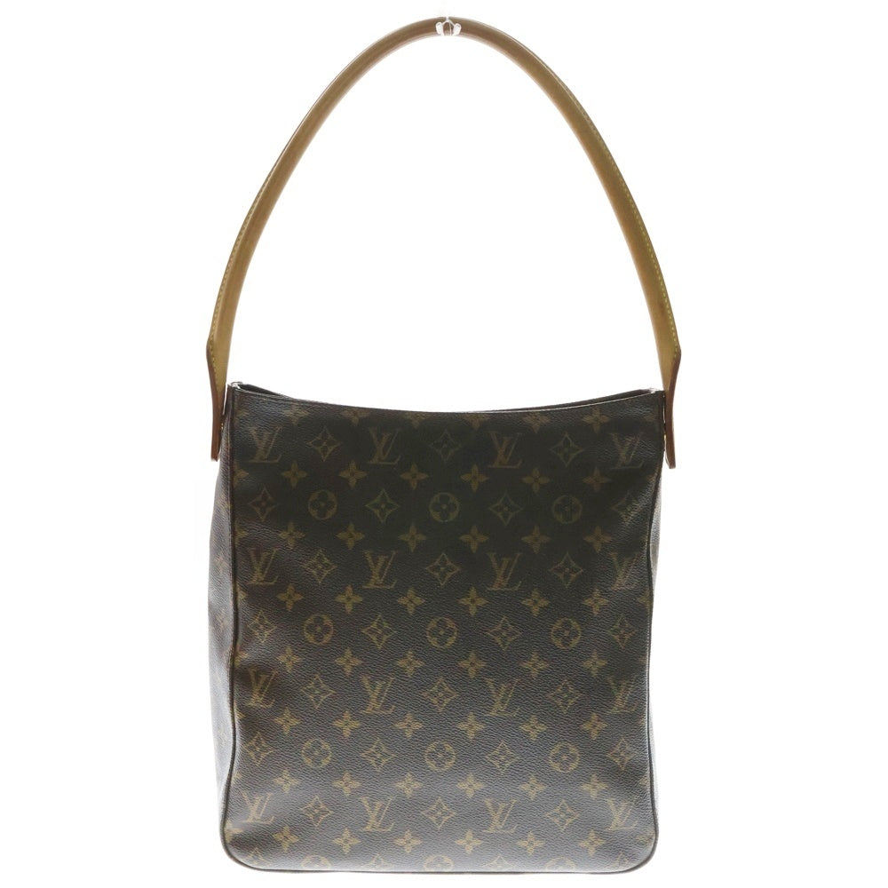 LOUIS VUITTON(ルイヴィトン) モノグラムLOUIS VUITTON(ルイヴィトン) モノグラム ルーピングGM ワンショルダーバッグ ハンドバッグ ブラウン M51145 ルーピングGM レザーワンショルダーバッグ ハンドバッグ ブラウン M51145