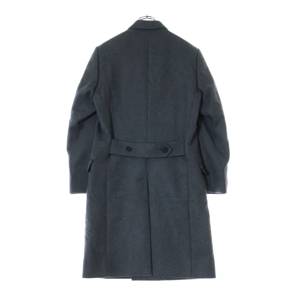 DOLCE & GABBANA(ドルチェアンドガッバーナ) ベルト付 カシミヤ ダブルチェスターコート グレー G0683T FU2PC