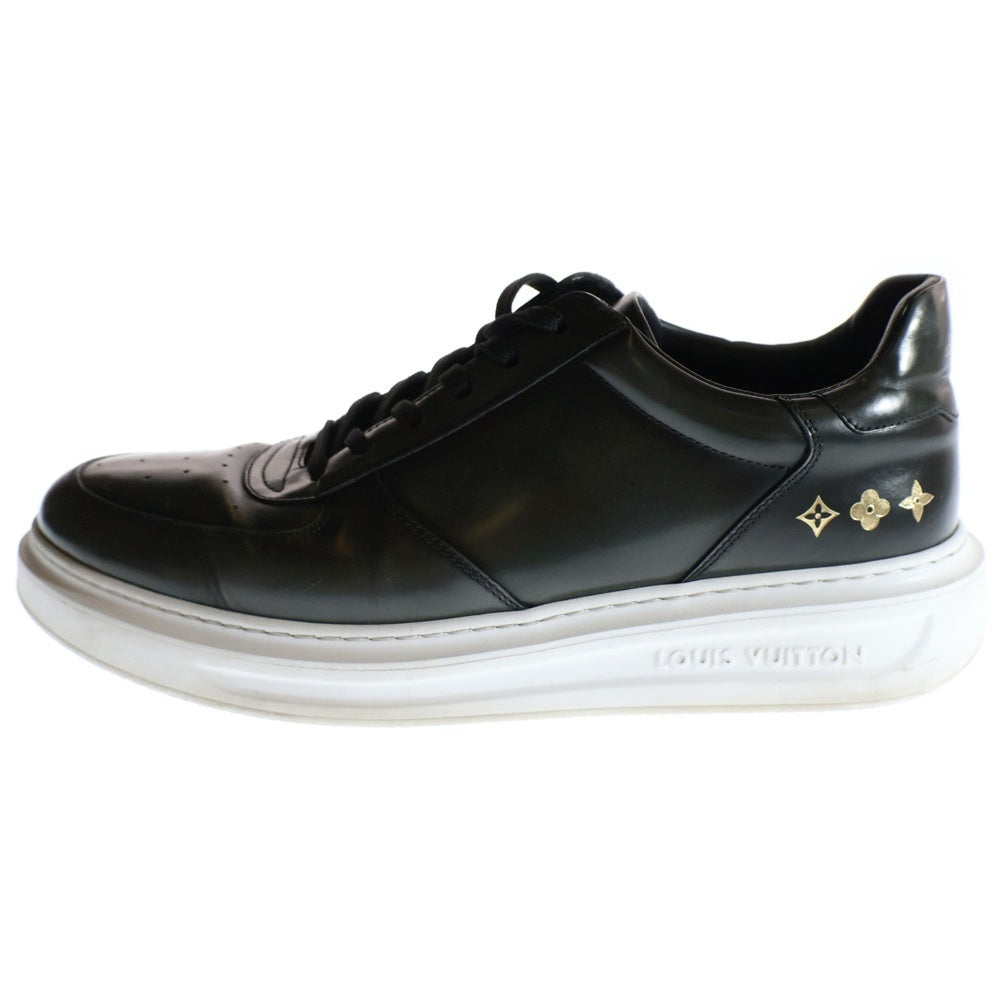 LOUIS VUITTON(ルイヴィトン) ビバリーヒルズ ライン レザー ローカットシューズ スニーカー ブラック 1A8VEK