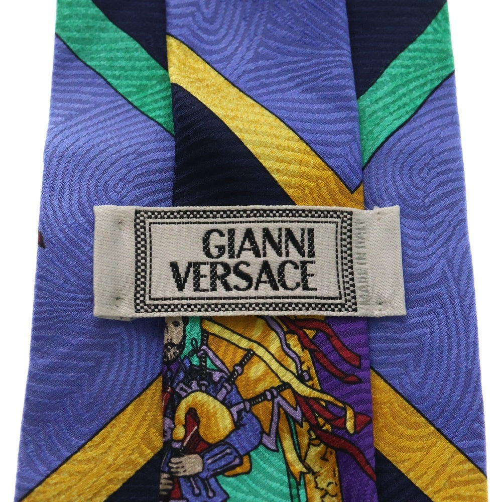 VERSACE(ヴェルサーチ) 総柄 ネクタイ マルチ