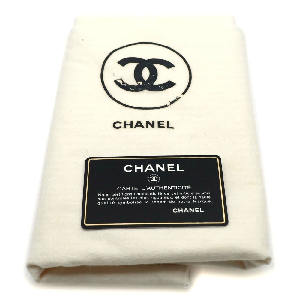 CHANEL(シャネル) マトラッセ フリンジ ダイアナフラップ チェーンショルダーバッグ ブラック ラムスキン ゴールド金具