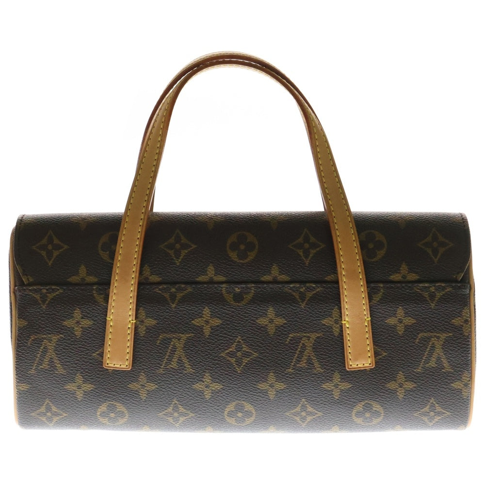 LOUIS VUITTON(ルイヴィトン) モノグラム ソナチネ レザーハンドバッグ ブラウン レディース M51902