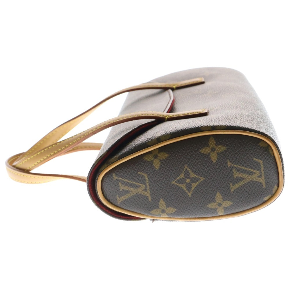 LOUIS VUITTON(ルイヴィトン) モノグラム ソナチネ レザーハンドバッグ ブラウン レディース M51902