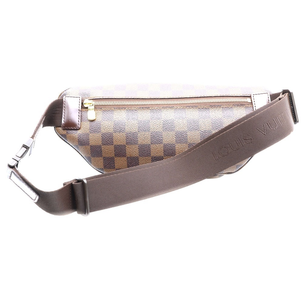 LOUIS VUITTON(ルイヴィトン) ダミエ バムバッグ メルヴィール ボディバッグ ウエストバッグ ブラウン ゴールド金具 レザー×PVC N51172