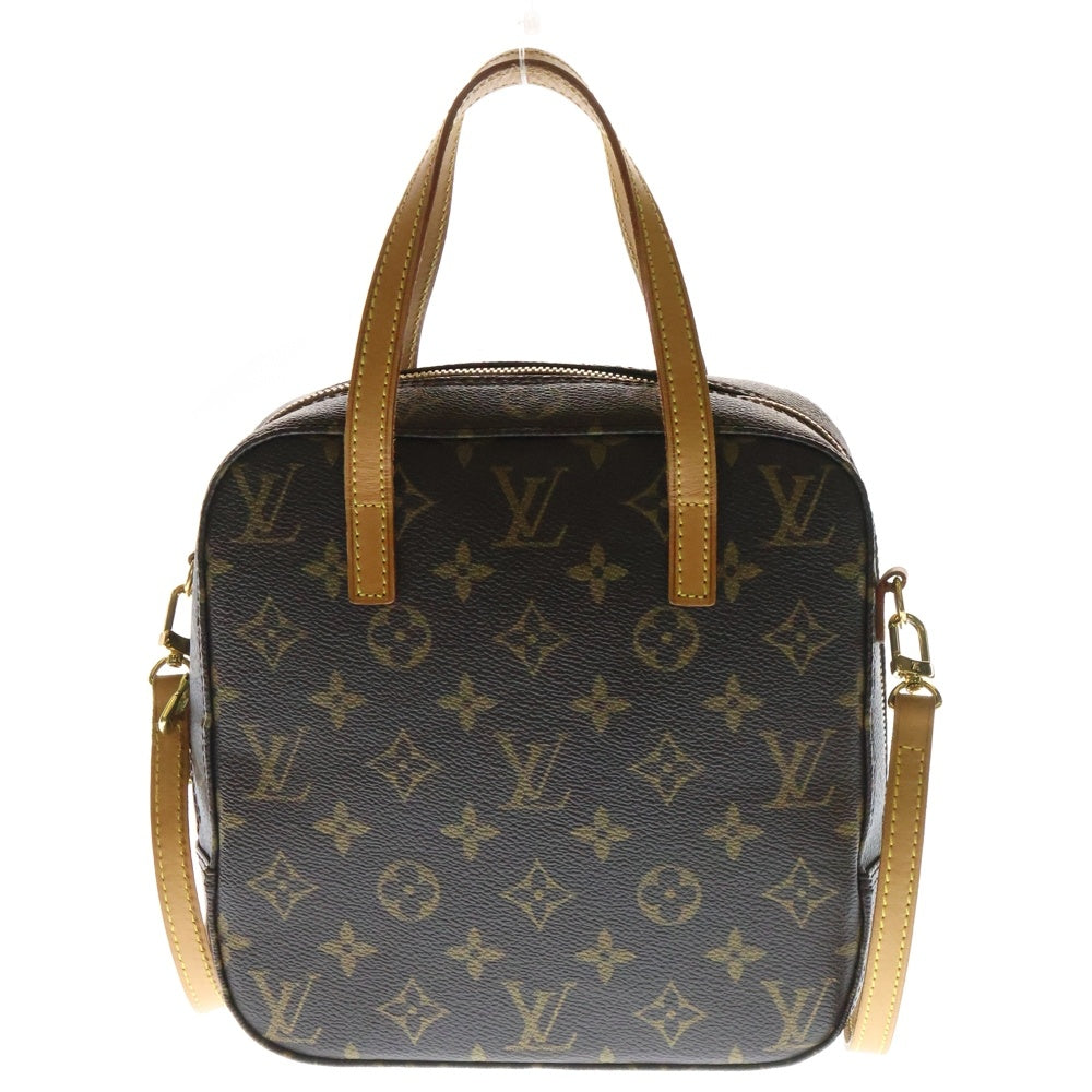 LOUIS VUITTON(ルイヴィトン) モノグラム スポンティーニ 2WAY レザーショルダーバッグ ハンドバッグ ブラウン レディース M47500