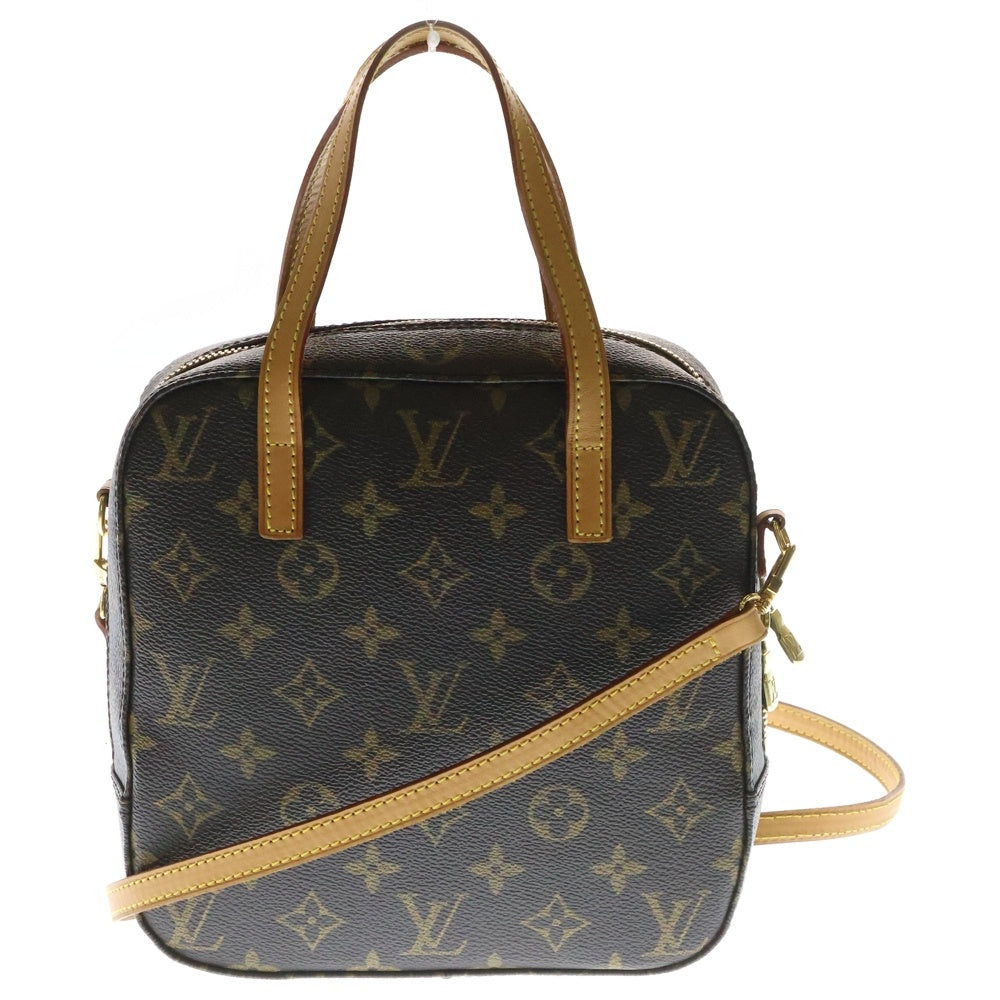 LOUIS VUITTON(ルイヴィトン) モノグラム スポンティーニ 2WAY レザーショルダーバッグ ハンドバッグ ブラウン レディース M47500