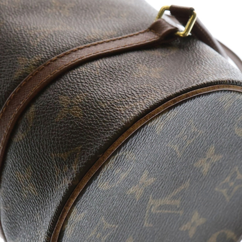 LOUIS VUITTON(ルイヴィトン) パピヨン26 モノグラム PVC レザー ハンドバッグ ブラウン M51386