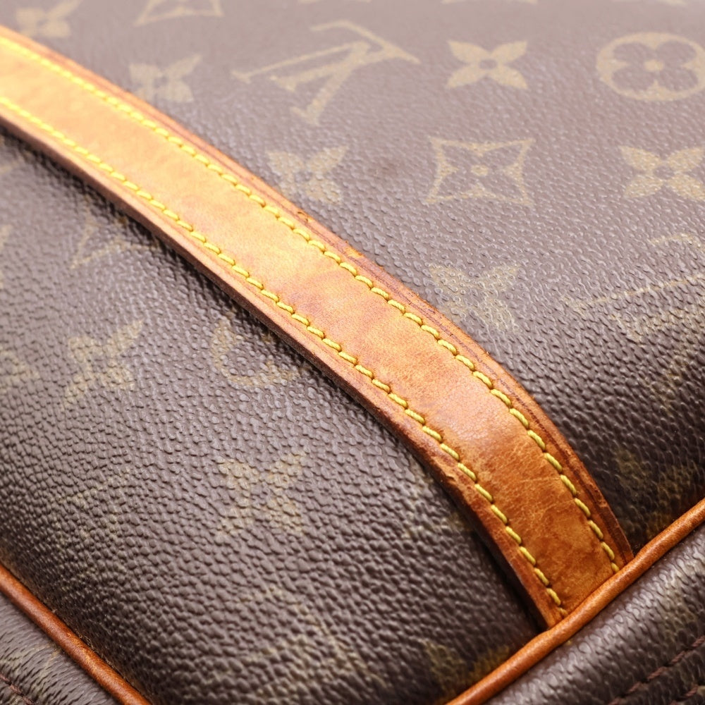 LOUIS VUITTON(ルイヴィトン) リポーターPM モノグラム PVC レザー ショルダーバッグ ブラウン M45254