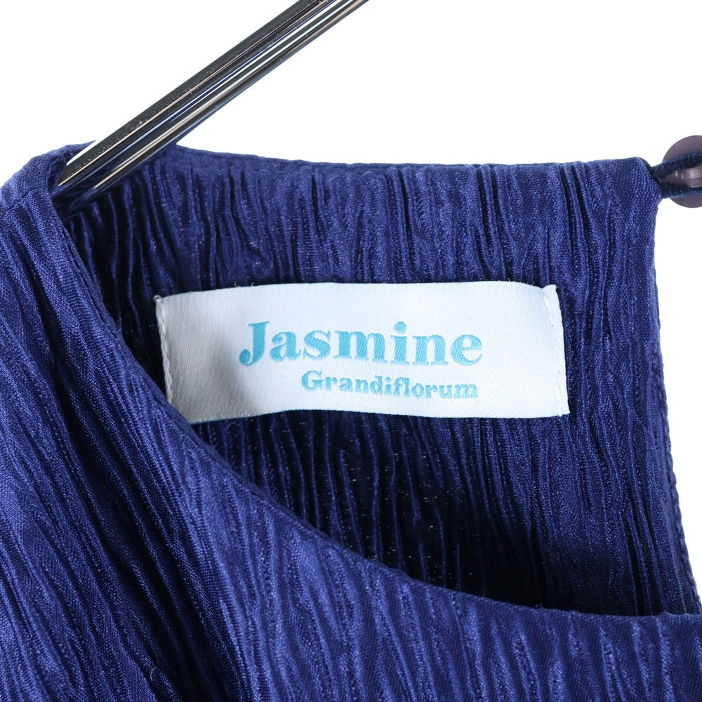 Jasmine Grandiflorum(ジャスミングランディフローラム) ロングワンピース ブルー レディース 〇