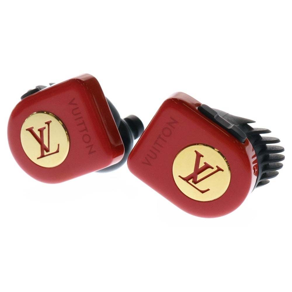 LOUIS VUITTON(ルイヴィトン) ホライゾン ノイズキャンセリング Bluetooth ワイヤレス イヤホン レッド/ゴールド QAB130