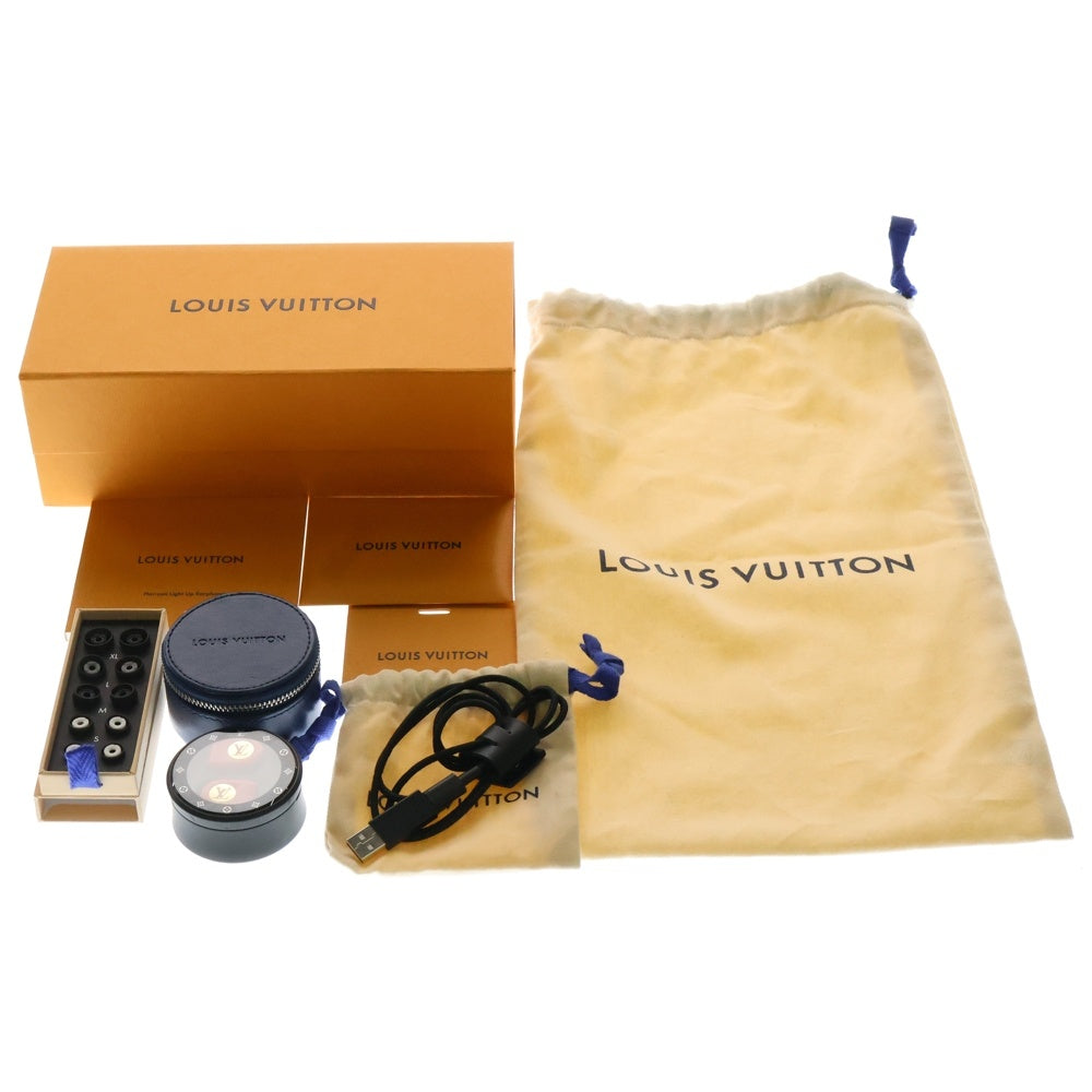 LOUIS VUITTON(ルイヴィトン) ホライゾン ノイズキャンセリング Bluetooth ワイヤレス イヤホン レッド/ゴールド QAB130