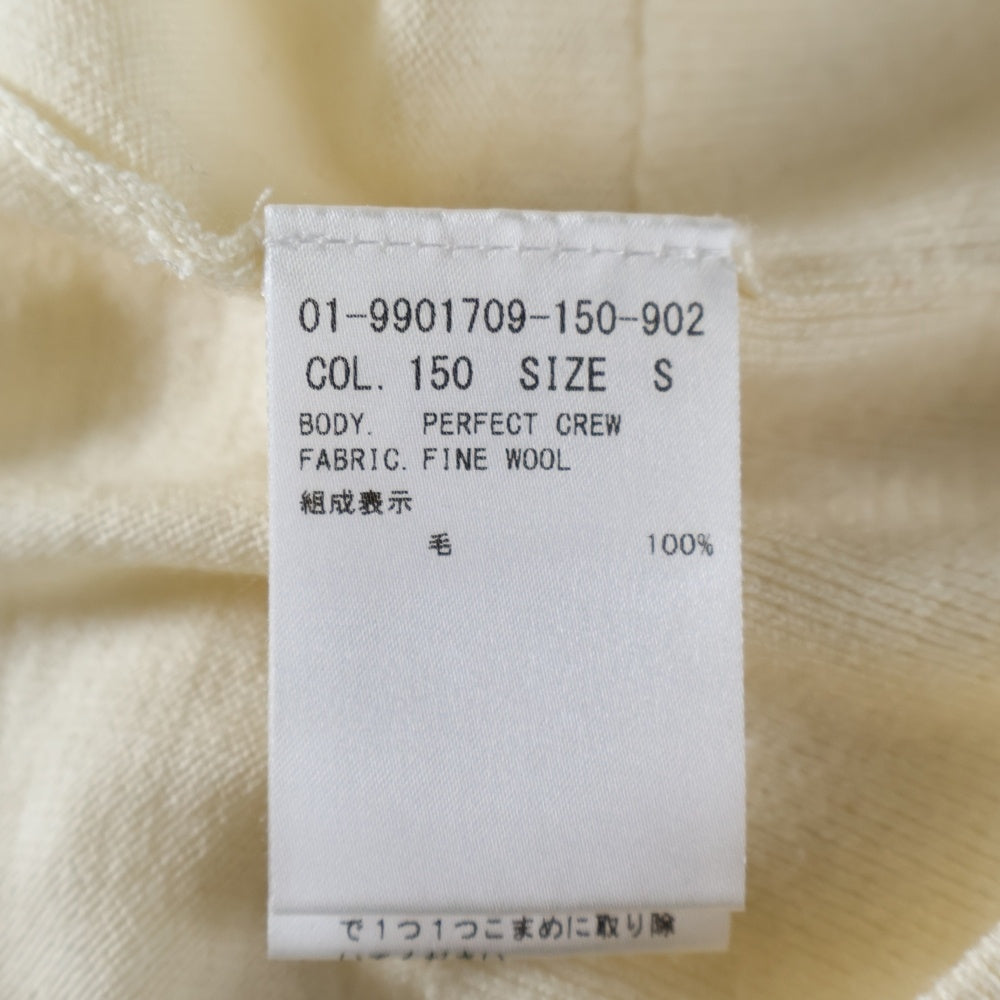 theory(セオリー) 長袖ニットセーター ホワイト レディース