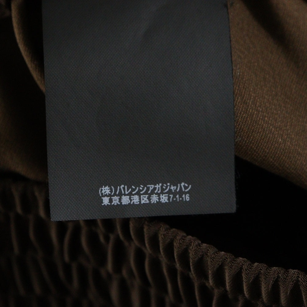 BALENCIAGA(バレンシアガ) 16SS レーヨン ストレート イージーパンツ ブラウン レディース 456875 TUD11