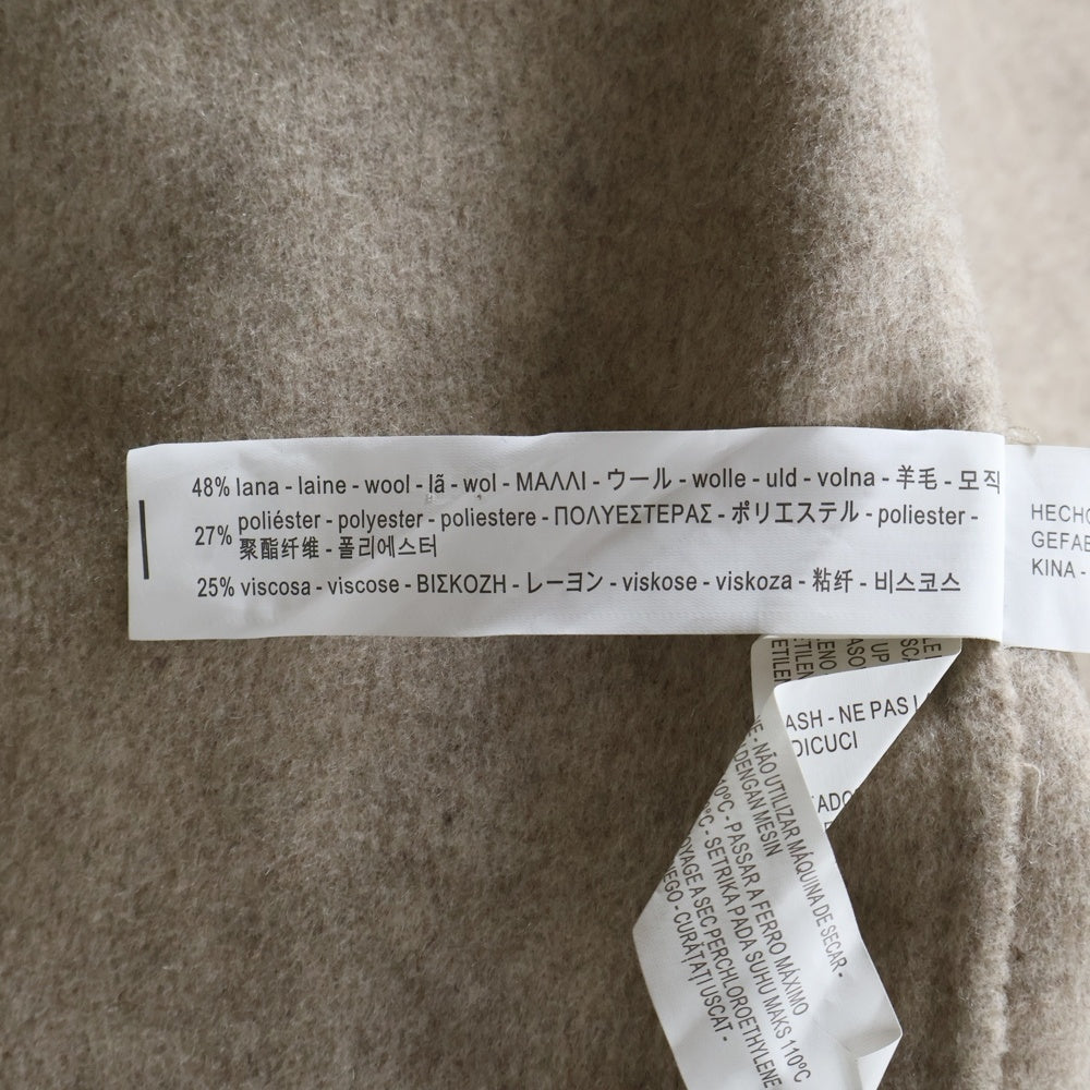 ZARA(ザラ) ノースリーブコート ベージュ レディース
