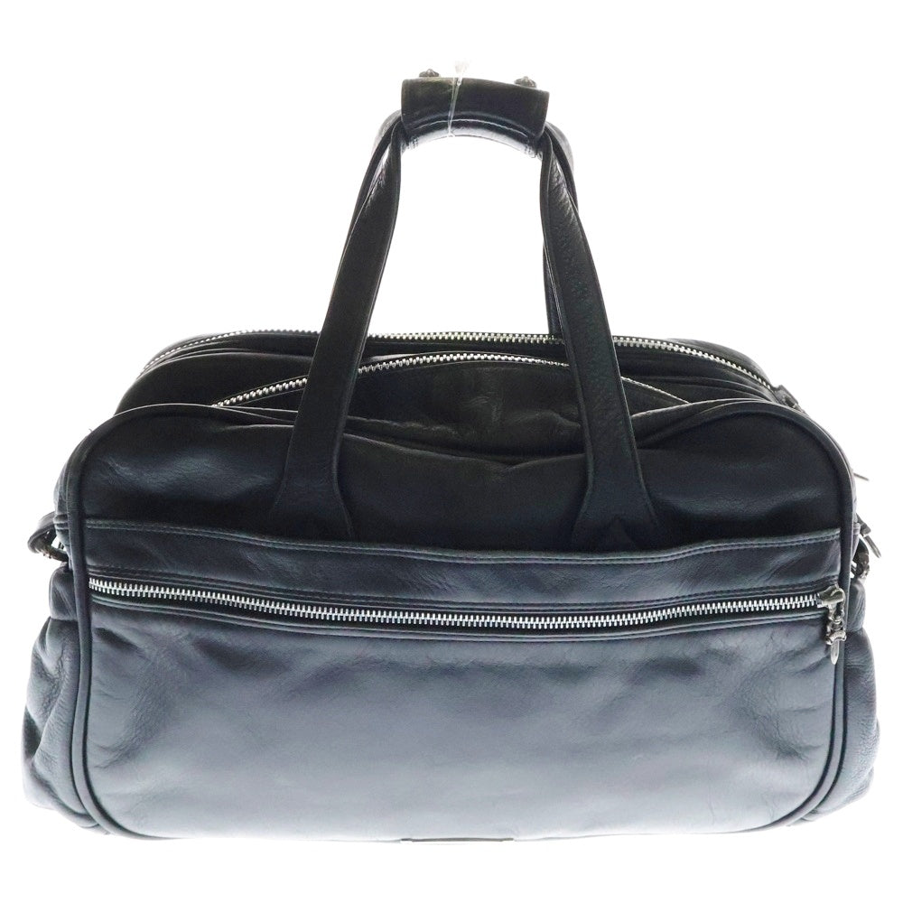 CHROME HEARTS(クロムハーツ) BAG-DIAPER ダイパーバッグ 2wayバッグ ボストンバッグ ハンドバッグ カスタム ブラック レザー