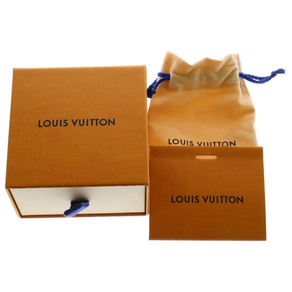 LOUIS VUITTON(ルイヴィトン) シュシュ・ナノグラム プラネット ヘアゴム ヘアアクセ シルバー×ゴールド M80266