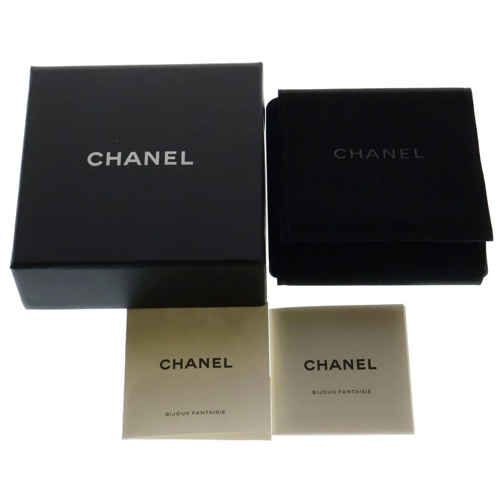 CHANEL(シャネル) ココマーク フェイクパール シュシュ ヘアゴム ヘアアクセ ホワイト F18V