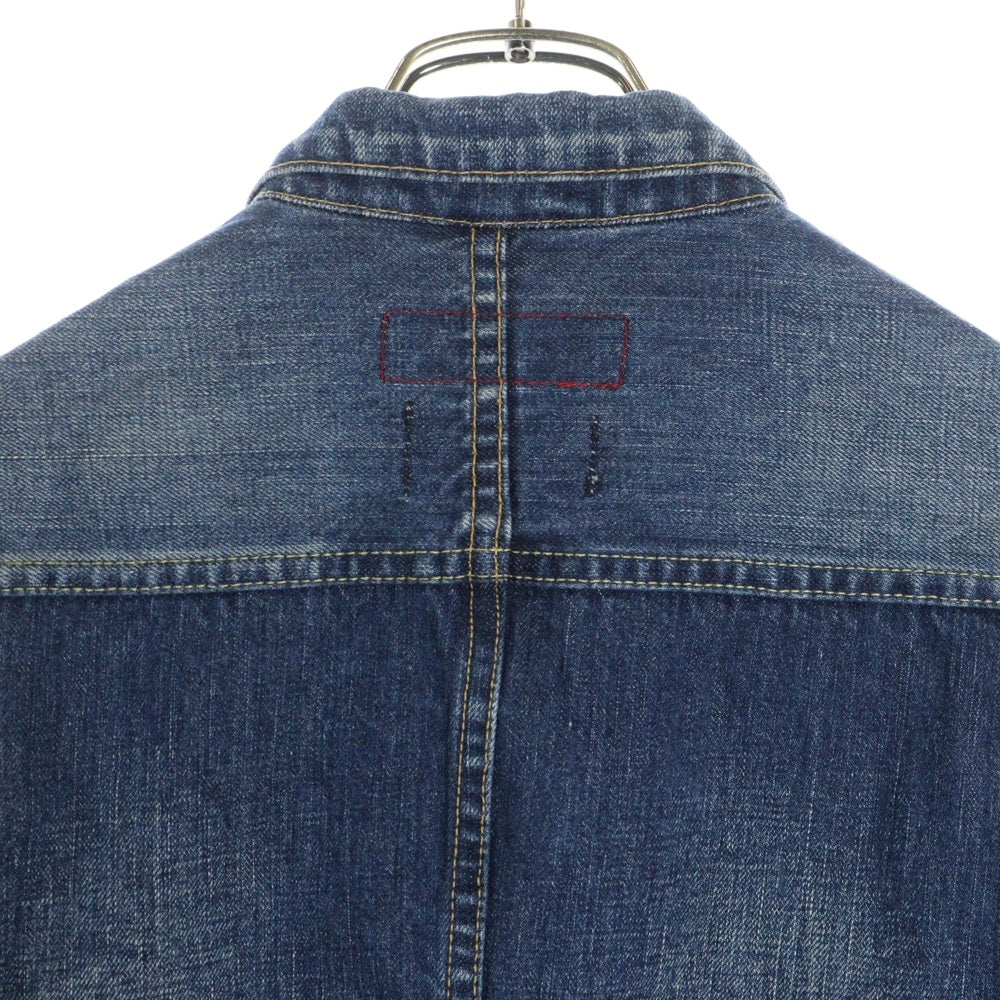 COMME des GARCONS JUNYA WATANABE MAN(コムデギャルソンジュンヤワタナベマン) 09SS ×Levi's AD2008 リーバイス 再構築 デニム トラッカージャケット カバーオール インディゴ WC-J909