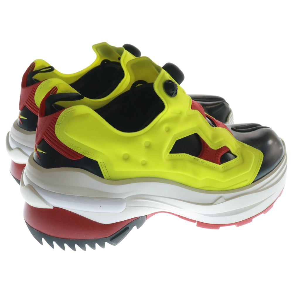 Maison Margiela 22(メゾンマルジェラ) ×Reebok Instapump Fury リーボック インスタポンプ フューリー 厚底 ローカットスニーカー イエロー/レッド US10.5/28.5cm S57WS0404 H06543