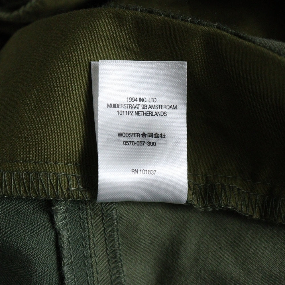 COMME des GARCONS JUNYA WATANABE MAN(コムデギャルソンジュンヤワタナベマン) 21AW ×シュプリーム Patchwork Cargo Pant マルチポケット パッチワーク ストレート カーゴパンツ オリーブ カーキ