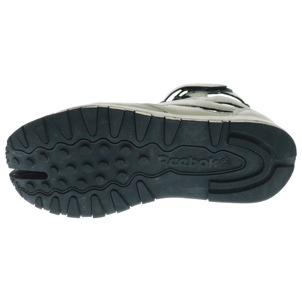 Maison Margiela 22(メゾンマルジェラ) ×Reebok PROJECT 0 CL GL Tabi リーボック プロジェクト0 タビ 足袋 ペンキペイント ハイカット スニーカー ブラック/ホワイト US9/27cm S37WS0569 GX5416