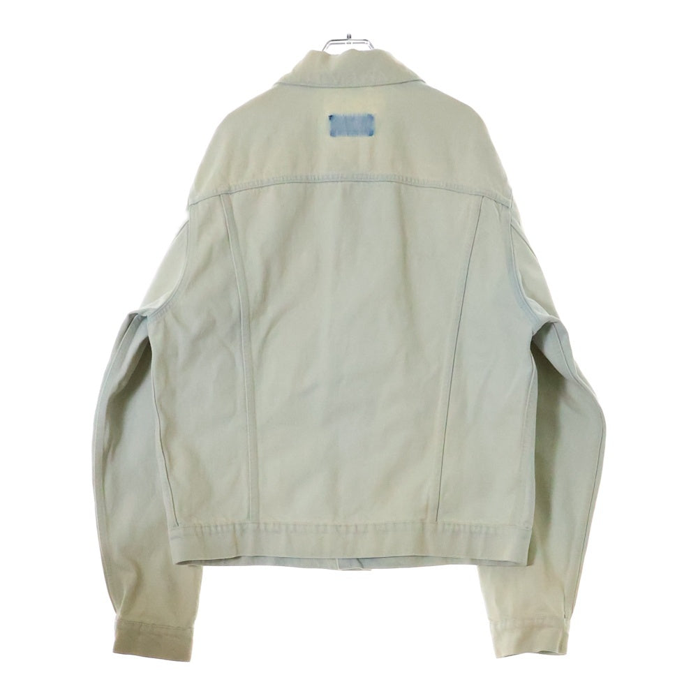 Maison Margiela 10(メゾン マルジェラ) 20SS ブリーチ加工 オーバーサイズ デニム トラッカージャケット インディゴ S30AM0512 S30561