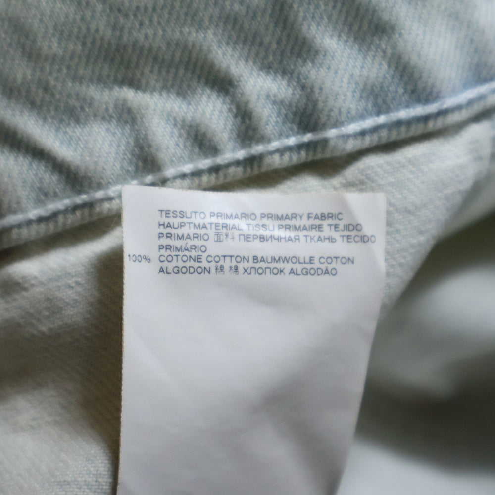 Maison Margiela 10(メゾン マルジェラ) 20SS ブリーチ加工 オーバーサイズ デニム トラッカージャケット インディゴ S30AM0512 S30561
