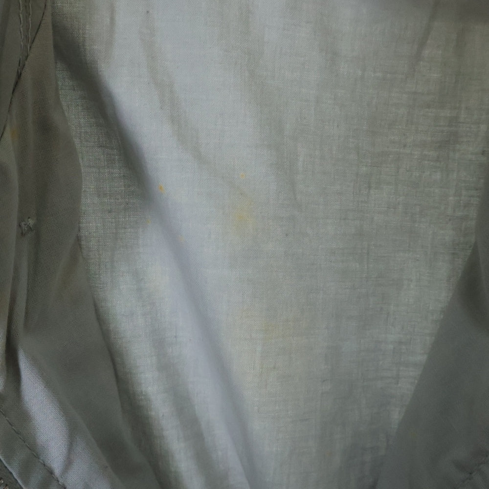 Maison Martin Margiela(メゾンマルタンマルジェラ) 10AW ここのえタグ ナイロン切り替え オーバーサイズ ハイネック ジップアップ ジャケット グレー/ブラック S30AM0158 S38951