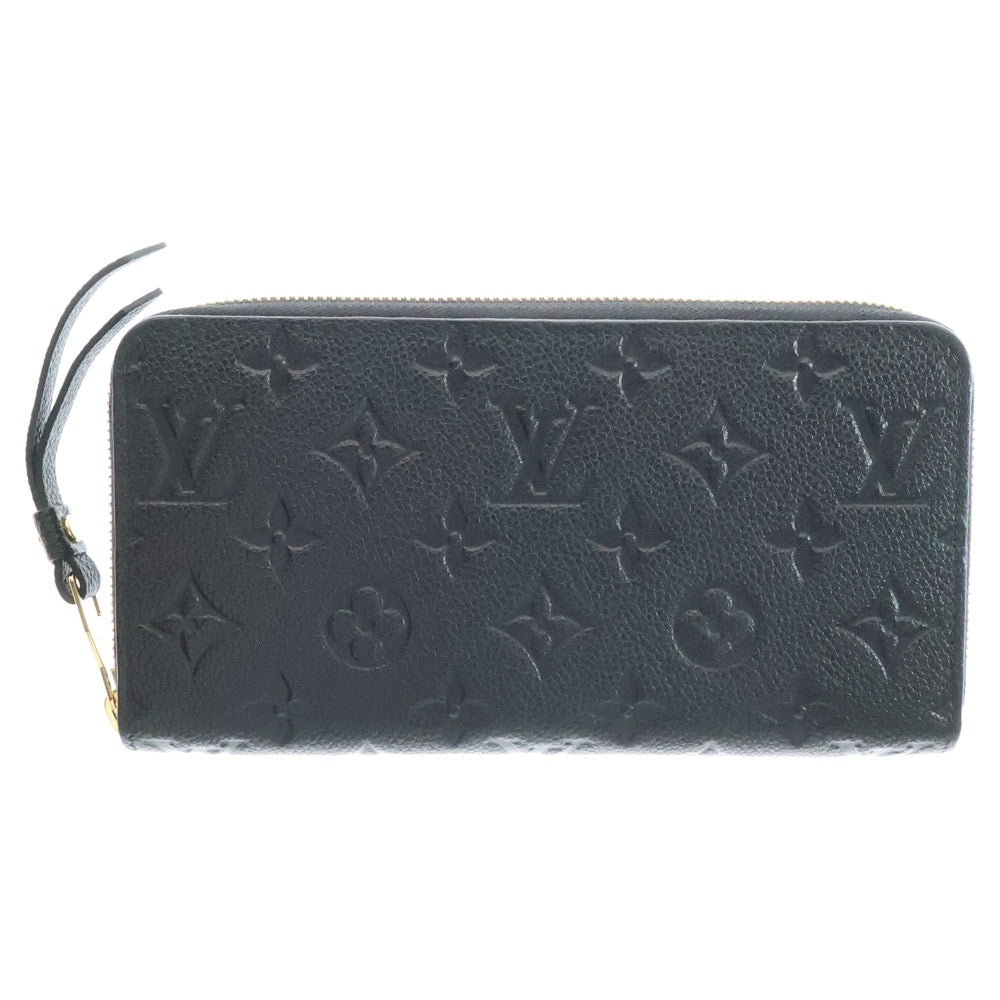 LOUIS VUITTON(ルイヴィトン) モノグラム アンプラント ジッピーウォレット 長財布 ノワール レザー RFID M61864