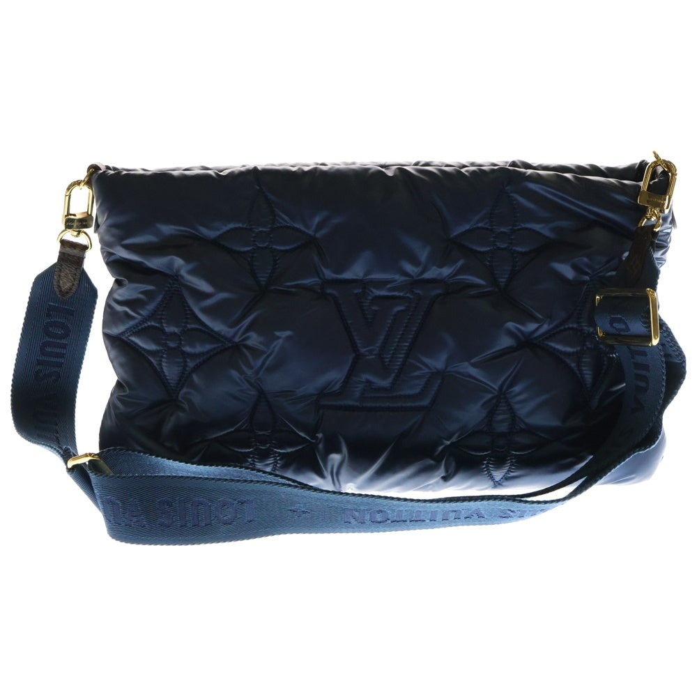 LOUIS VUITTON(ルイヴィトン) LVピロー マキシ ミュルティ ポシェットアクセソワール シルバー ネイビー M21057 ICタイプ