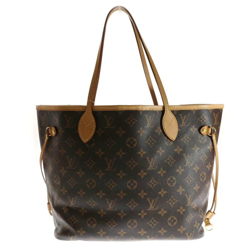 LOUIS VUITTON(ルイヴィトン) モノグラム ネヴァーフルMM ブラウン スリーズ トートバッグ ポーチ付