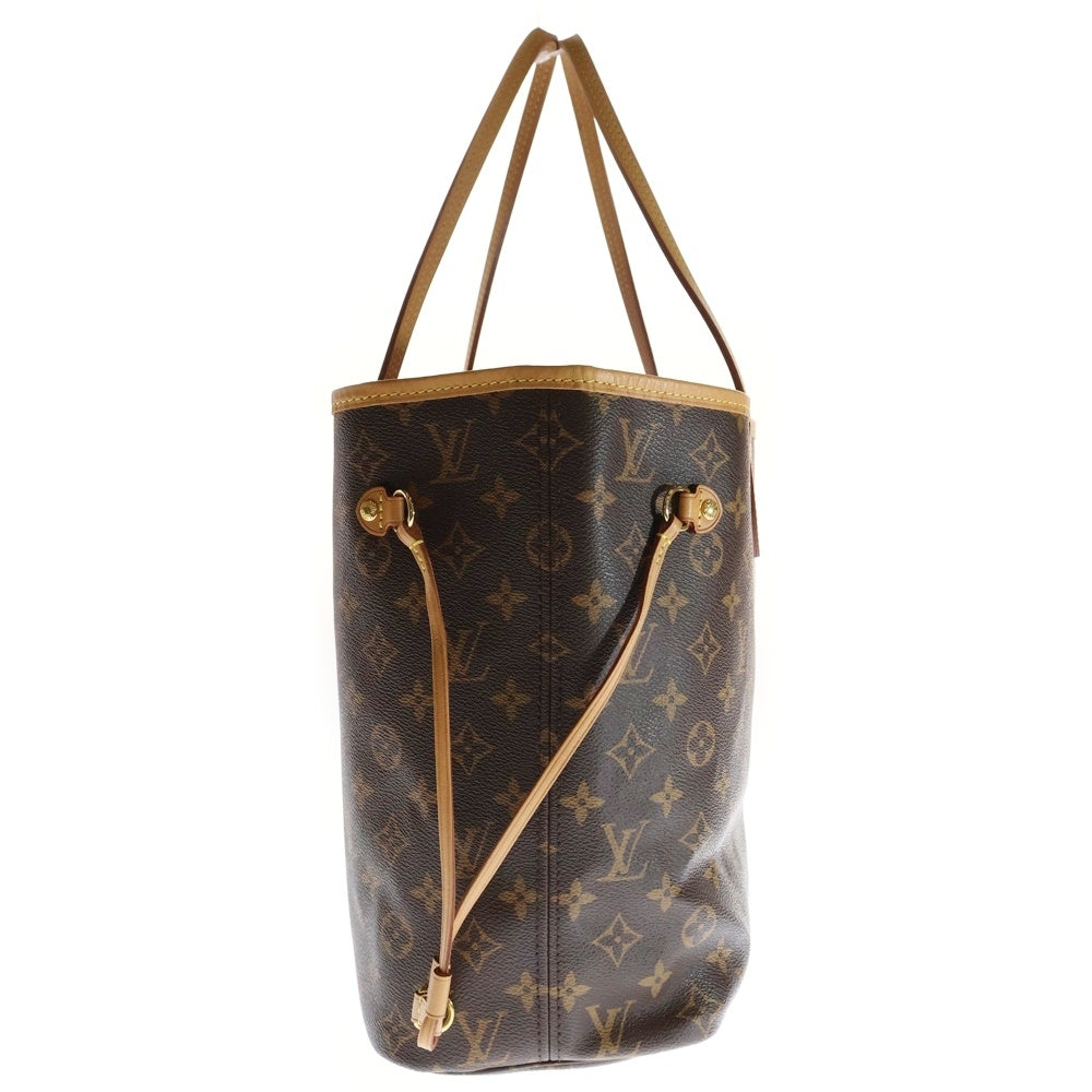 LOUIS VUITTON(ルイヴィトン) モノグラム ネヴァーフルMM ブラウン スリーズ トートバッグ ポーチ付