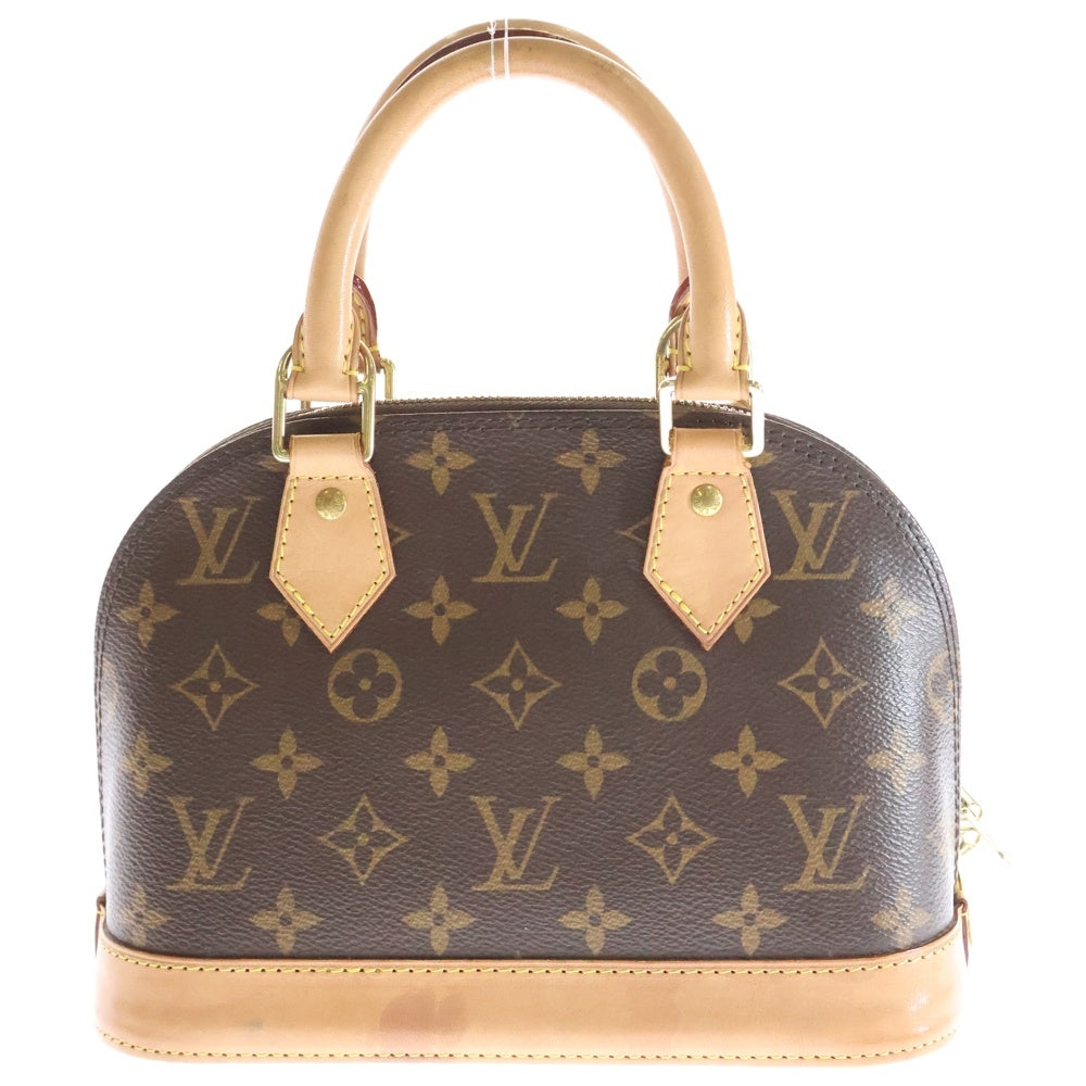 LOUIS VUITTON(ルイヴィトン) モノグラム アルマBB 2wayハンドバッグ ショルダーバッグ ブラウン PVCレザー M53152