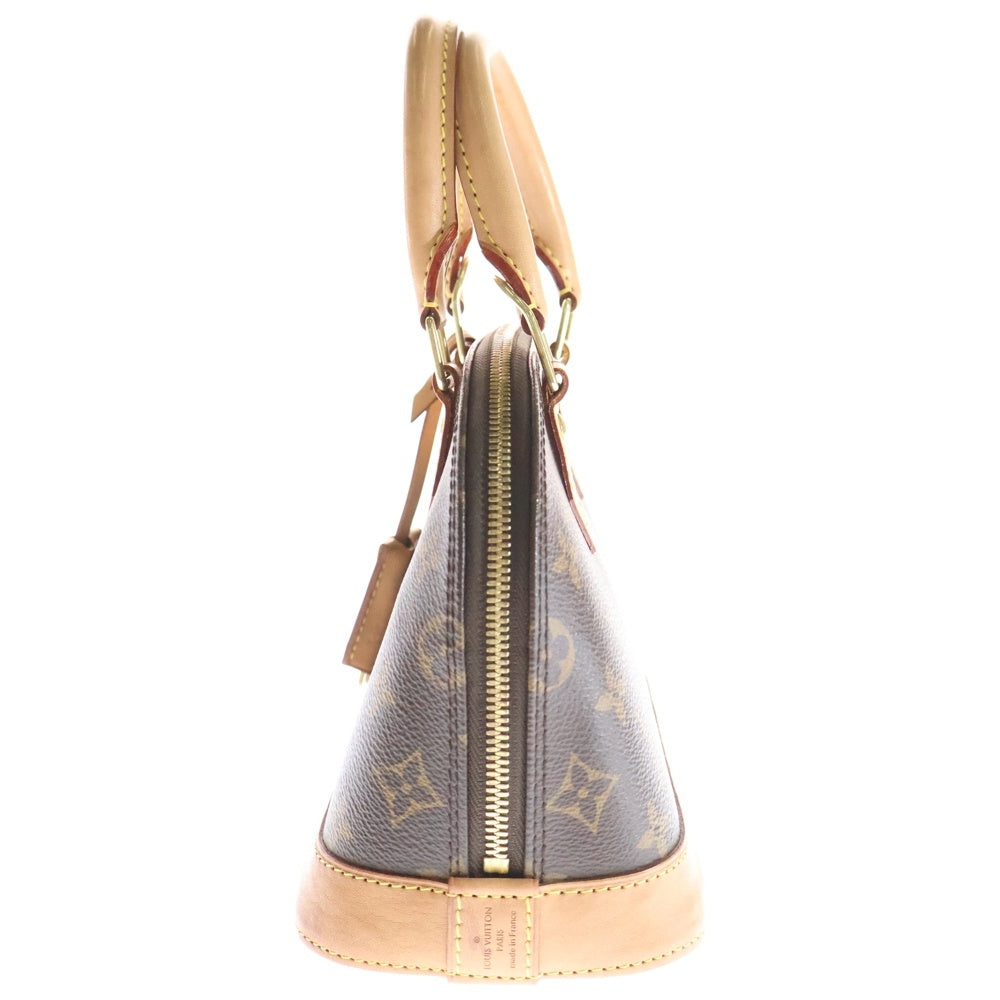 LOUIS VUITTON(ルイヴィトン) モノグラム アルマBB 2wayハンドバッグ ショルダーバッグ ブラウン PVCレザー M53152