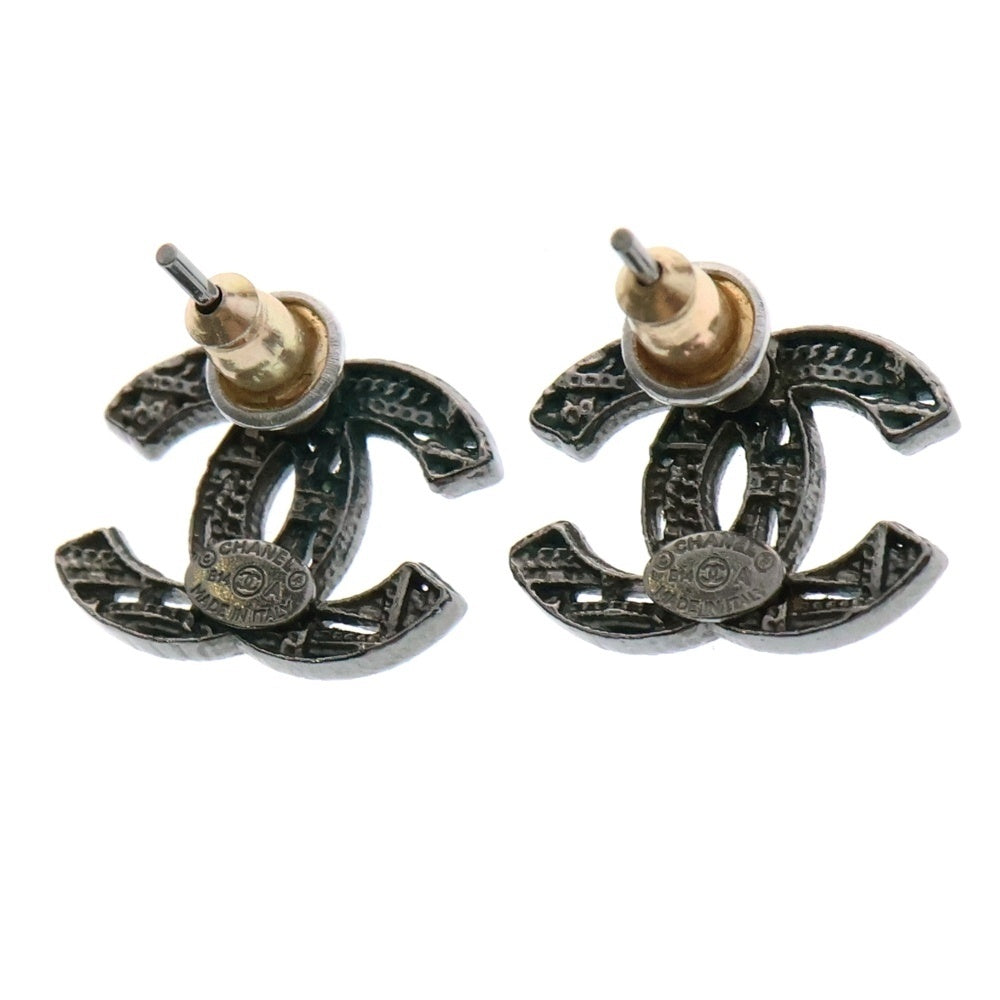 CHANEL(シャネル) ココマーク ピアス シルバー メタル アクセサリー B14A