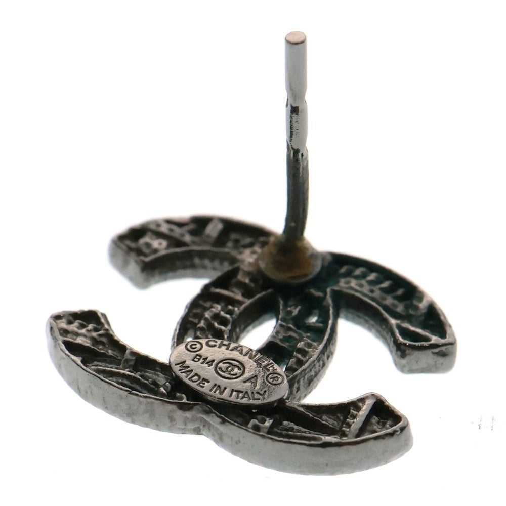 CHANEL(シャネル) ココマーク ピアス シルバー メタル アクセサリー B14A