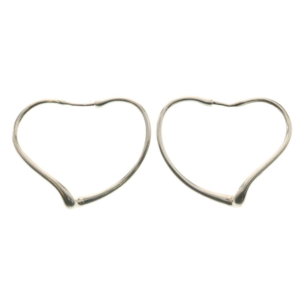 TIFFANY&Co(ティファニー) オープンハート フープピアス Ag925 SV シルバー アクセサリー