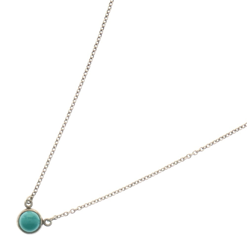 TIFFANY&Co(ティファニー) バイザヤード ターコイズ ネックレス Ag925 SV シルバー ペンダント