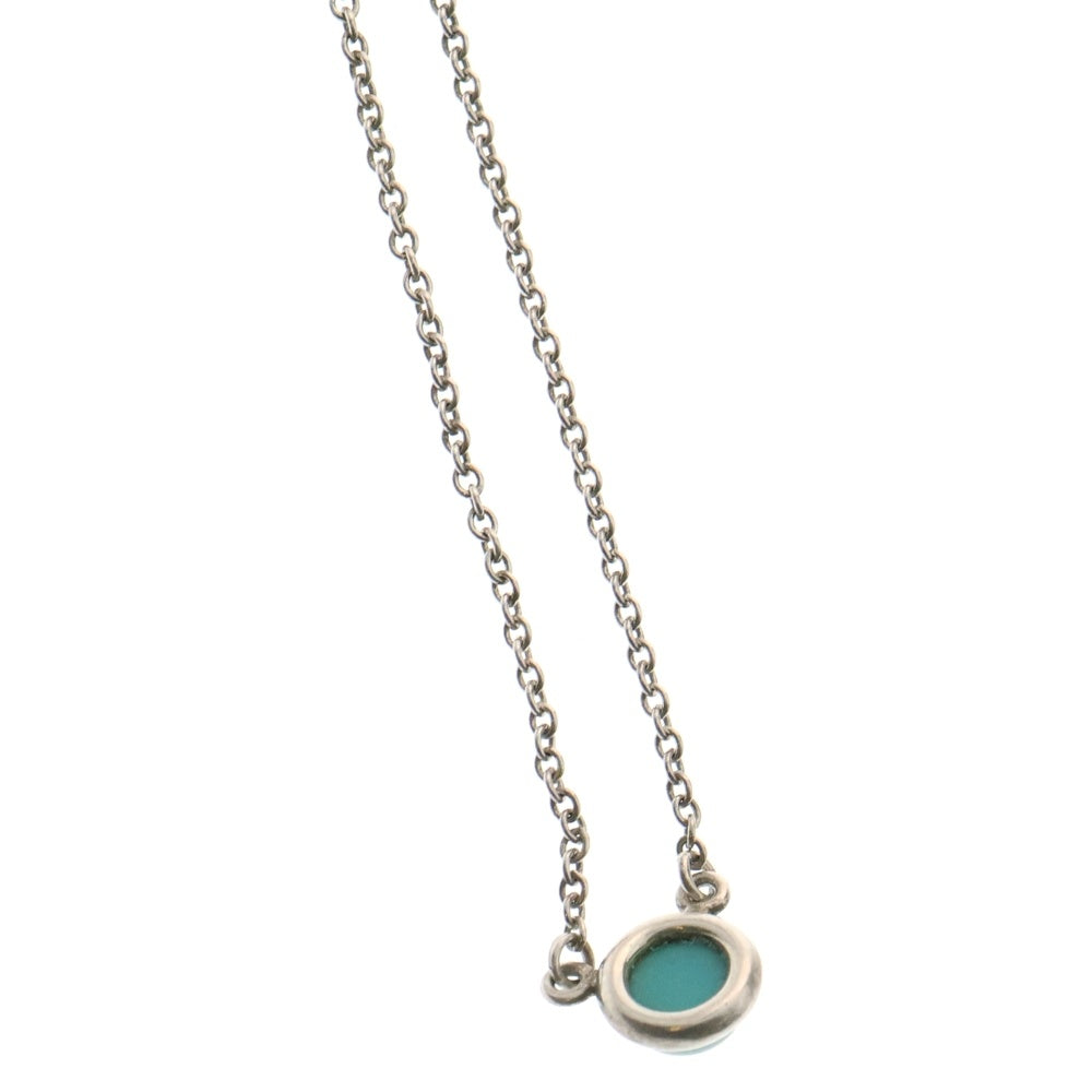 TIFFANY&Co(ティファニー) バイザヤード ターコイズ ネックレス Ag925 SV シルバー ペンダント