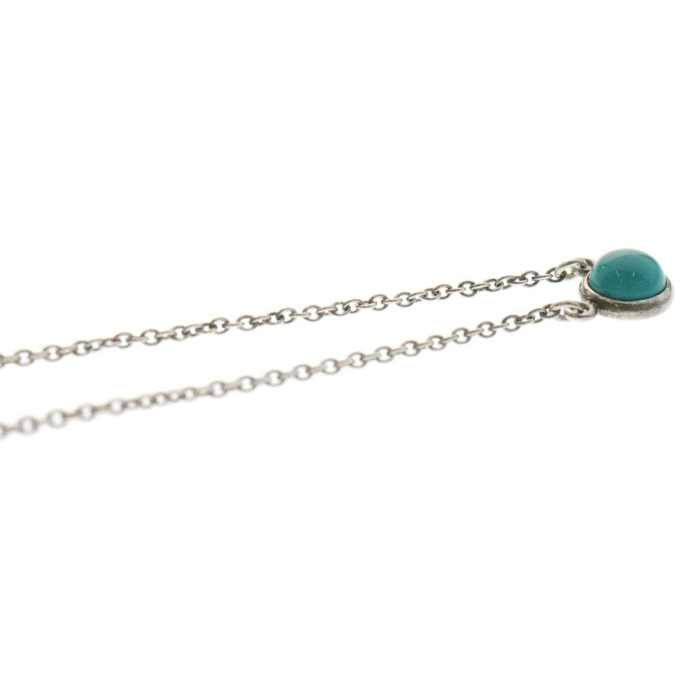 TIFFANY&Co(ティファニー) バイザヤード ターコイズ ネックレス Ag925 SV シルバー ペンダント