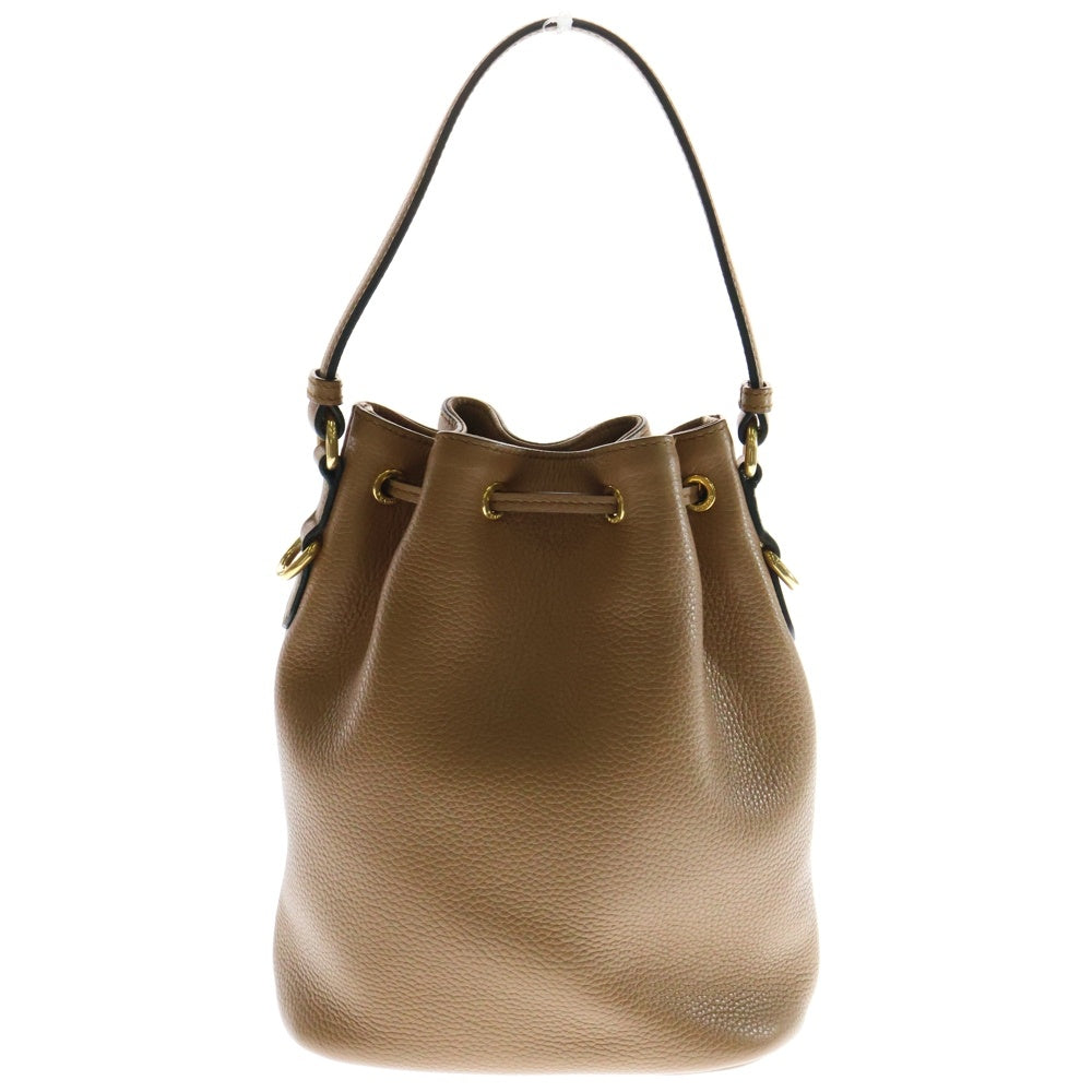 PRADA(プラダ) ヴィッテロダイノ 2wayハンドバッグ ショルダーバッグ ブラウン レザー 1BE072