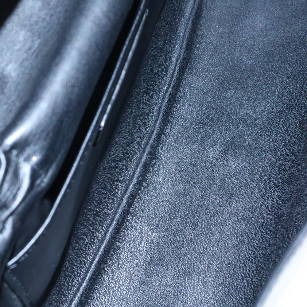 Acne Studios(アクネ ストゥディオズ) Multipocket Rev マルチポケット レザー エンボスロゴ ハートチャーム ワンショルダーバッグ ダークブラウン レディース
