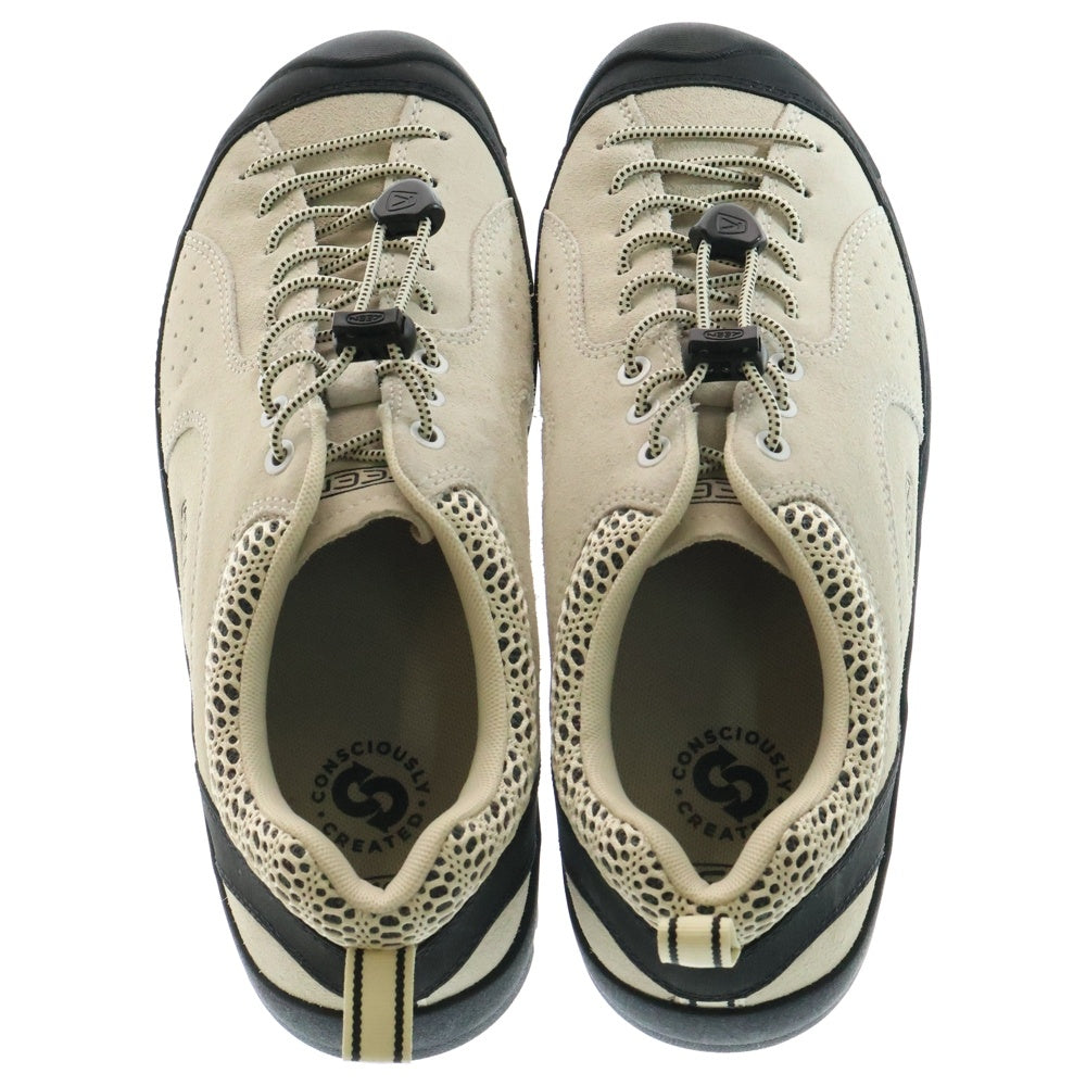 KEEN(キーン) JASPER ROCKS SP ジャスパー ロックス SP スウェードレザー ローカットスニーカー アイボリー/ブラック US8/25cm 1029737