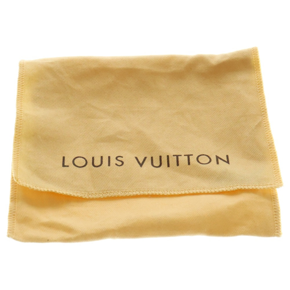 LOUIS VUITTON(ルイヴィトン) ポルトモネシャポー ヴェルニ アマラント パテントレザー コインケース 小銭入れ ゴールド金具 ブラウン M91413